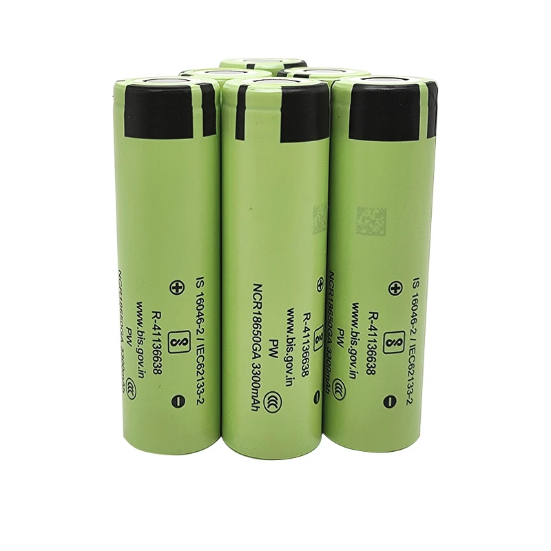 Оптовая продажа 3 6 В аутентичный 18650 35E 3500mah Mj1 NCR18650 10A разрядный 7 V литий-ионный аккумулятор NCR18650GA