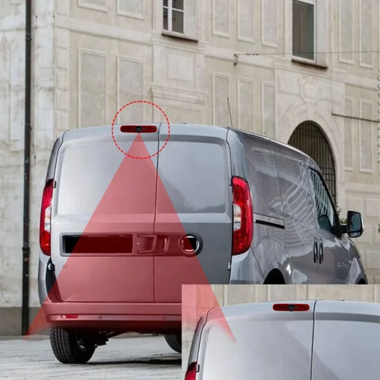 HD ночное видение водонепроницаемый 3-е стоп-сигнал фургон третья камера заднего вида для Opel Combo и Fiat