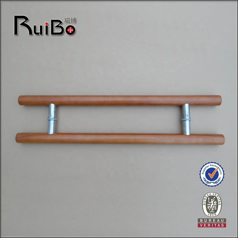 RB-3001W H shape wooden door handle manufacturer