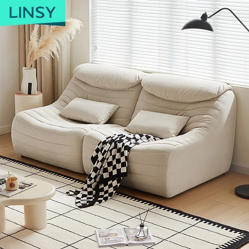 Linsy Wholesale Chair Nordic Style Couch Living Room Tatami Sofa Relax Sofa Floor Sofa Chair