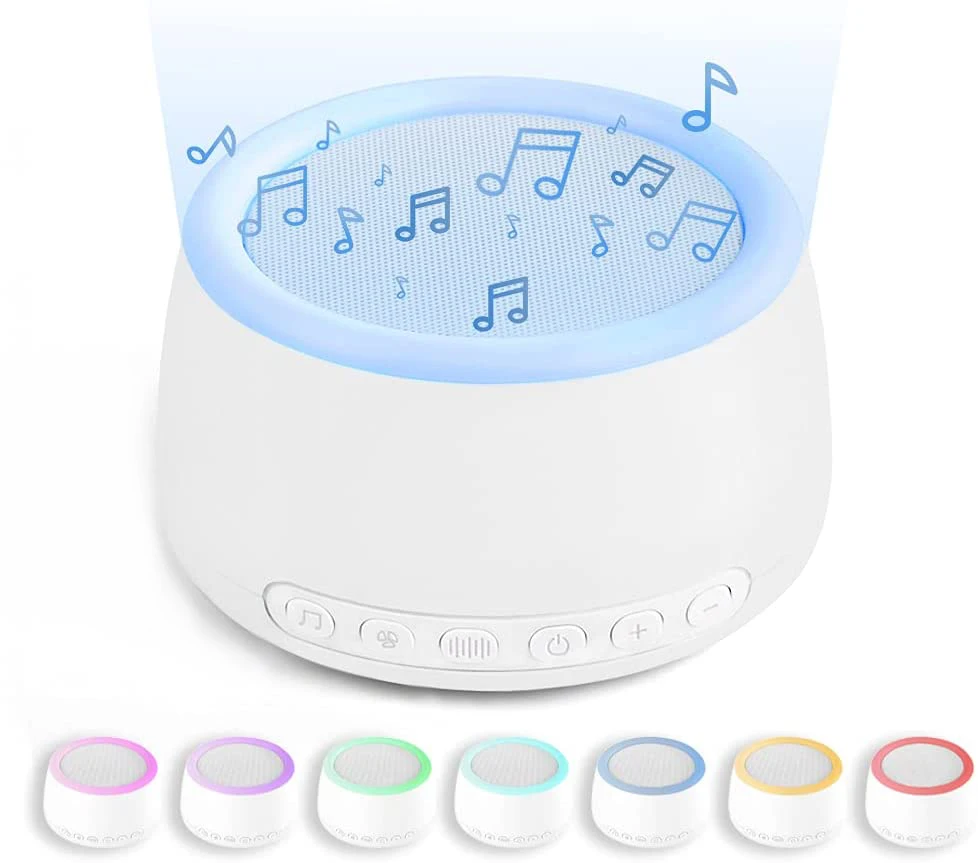 Portable Rechargeable Sleep Sound Machine for Baby Adults and Kids White Noise Machine