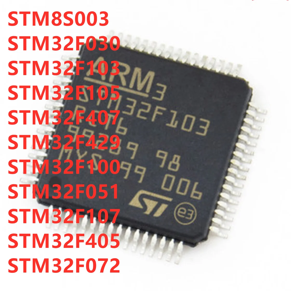  Микроконтроллер STM32F103RCT7 IC 32 бит 256 КБ FLASH