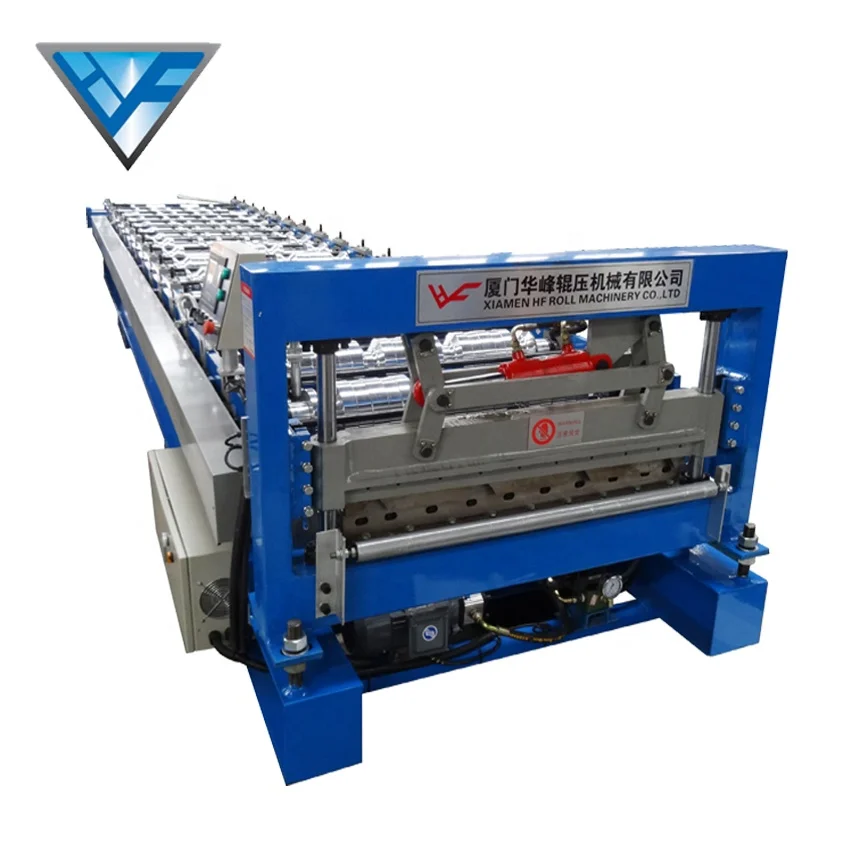 Automatic Metal Roof Panel Roll Forming Machine Sheet Metal Roof Making Machine