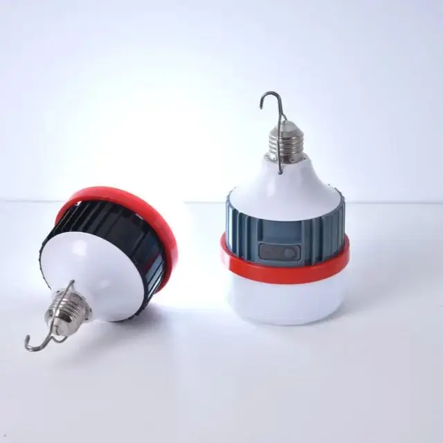 Camping Light T Shape Bulbs Outdoor Led Retractable Lamp USB Charging Battery Emergency Bulb Light Telescopic Foldable Led