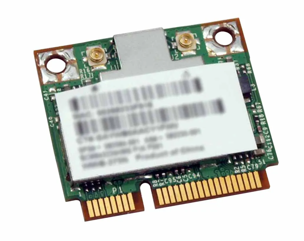 Беспроводная WLAN-карта 4W00N Mini PCI-e с внутренней половинной высотой Mfr P/N 4W00N