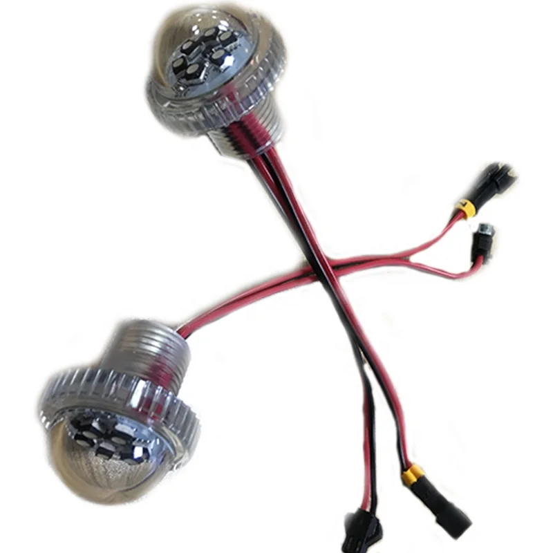 hot sale 26mm AC24v auto program rgb amusement cabochon funfair amusement rides lights