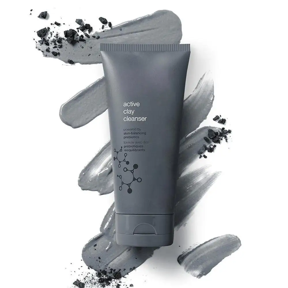 Organic Charcoal Prebiotic Face Wash 150ml Deeply Purifies Nourishing Moisturizing Blackhead Removal Active Clay Cleanser