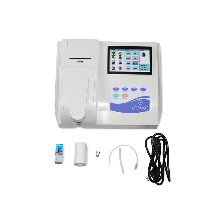 Гематологический анализатор крови BC300, клинические аналитические инструменты с сенсорным экраном, автоматизированный полуавтоматический биохимический анализатор