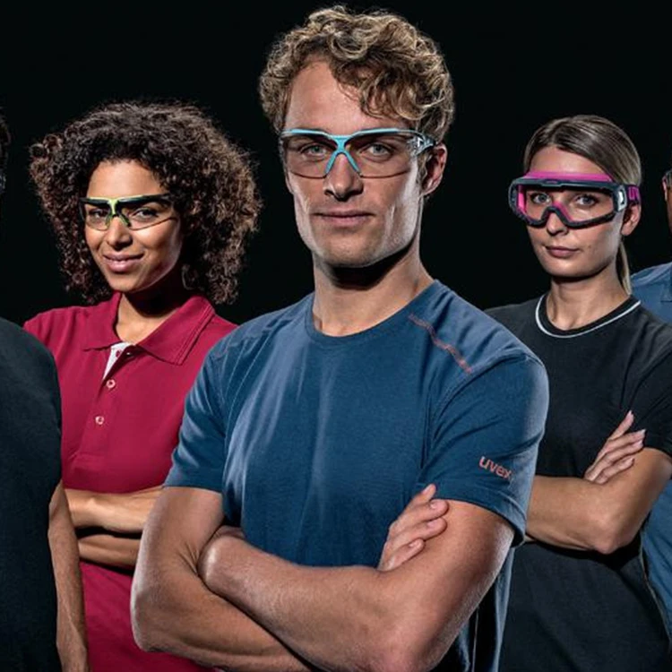 Uvex i-3 s 9190075 Sports Polycarbonate Chemical Resistant Anti Fog Scratch Protective Glasses Safety Goggle