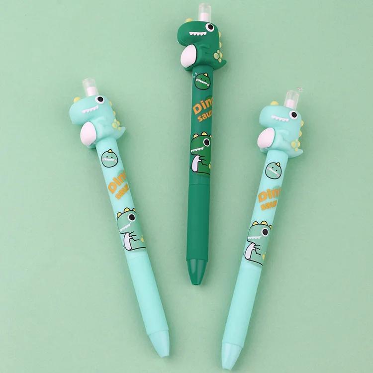 Карандаш с милыми животными, китайский поставщик KUKI, оптовая продажа, персонализированные милые школьные карандаши с яйцом и драконом, кавайные канцелярские принадлежности