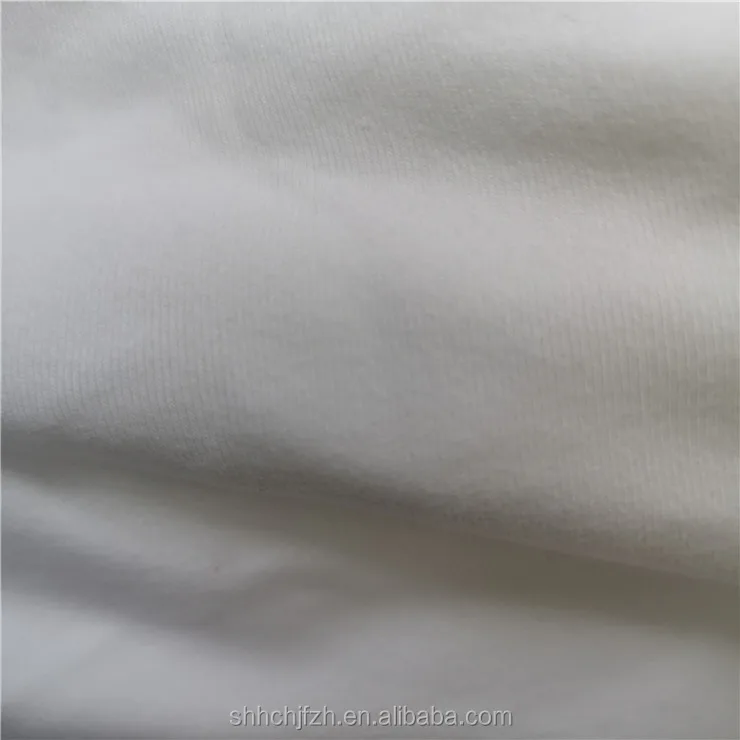 200gsm Organic Knitted Interlock Cotton Fabric BIO Knitted Organic Cotton Fabric For Baby Cloth Organic Cotton Interlock Fabric