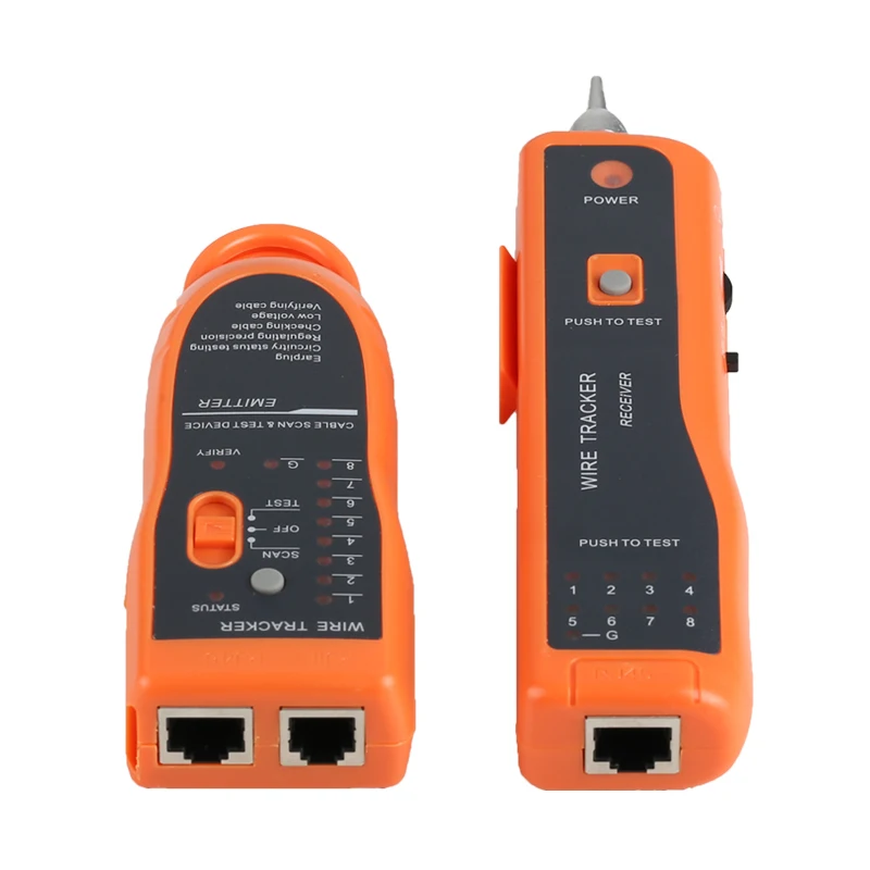 New LAN Network Cable Tester Cat5 Cat6 RJ45 UTP STP Detector Line Finder Telephone Wire Tracker Tracer Diagnose Tone Tool Kit A