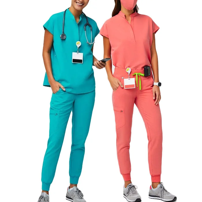 Medical Scrubs Hospital Nurses Uniform Scrubs Stretch Manufacturer Nursing Scrubs