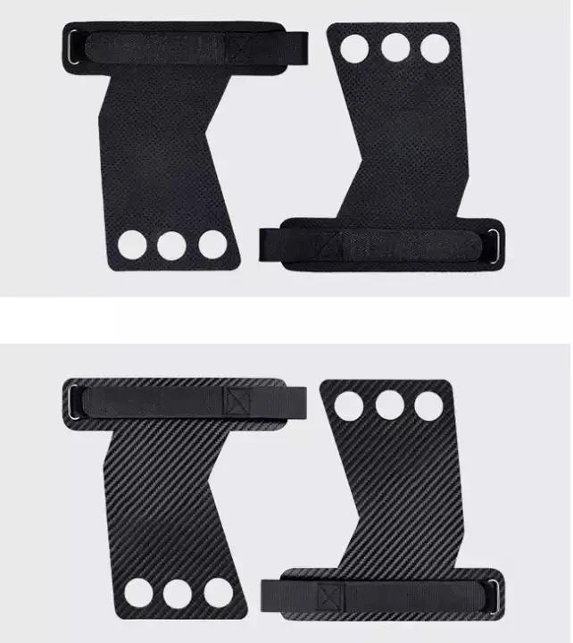 Hot Sales Carbon Fabric Gym Hand Palm Protection Grips Pull Ups Gloves for Weight Lifting