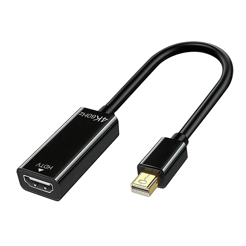 Mini DP to HDMI Cable Converter Adapter Video Audio Cable HDMI Adapter for MacBook Pro Air Notebook