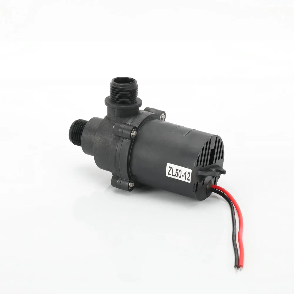 12V or 24V Brushless hot water booster pump brushless 24v dc mini water pump high flow rate