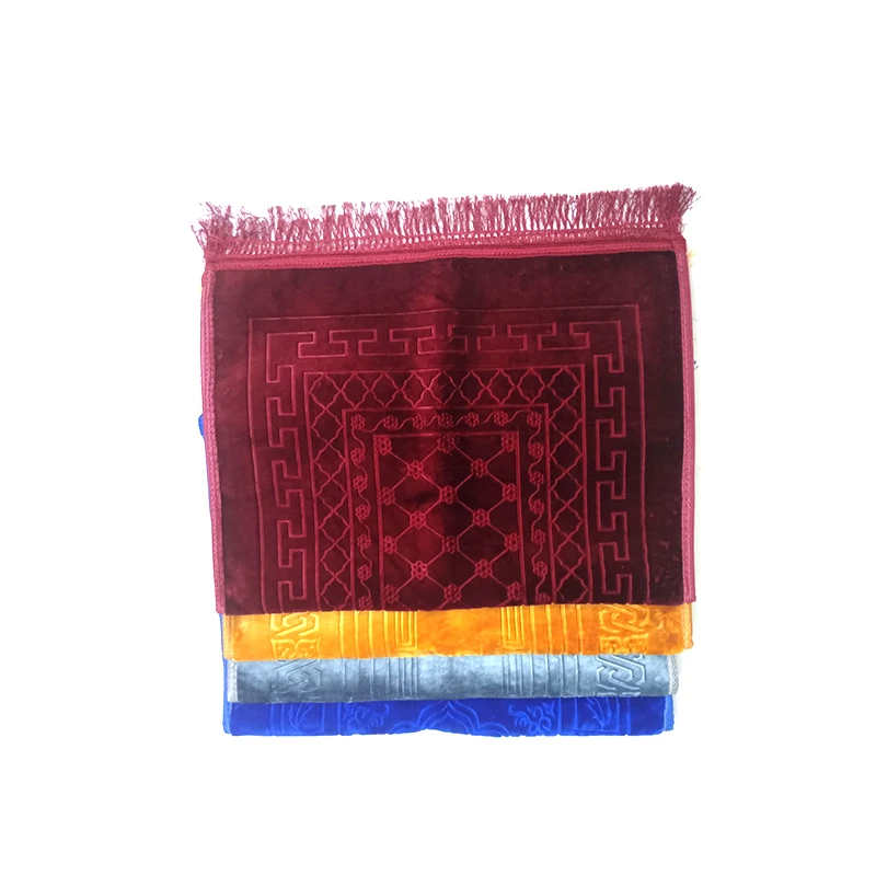 Prayer Mat Tapis De Priere Islam 1kg Thick Embossed Kids Prayer Mat Gebetsteppich Islam Seccade Sajadah Prayer Mat