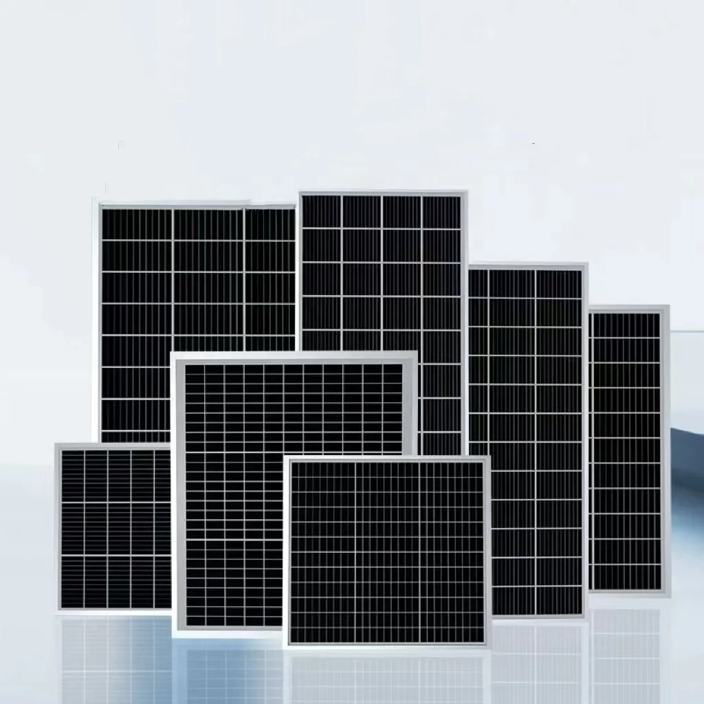 12V 18V 24v монокристаллические и поли солнечные панели 10W 15W 20W 30W 40W 50W небольшие модули солнечная панель P