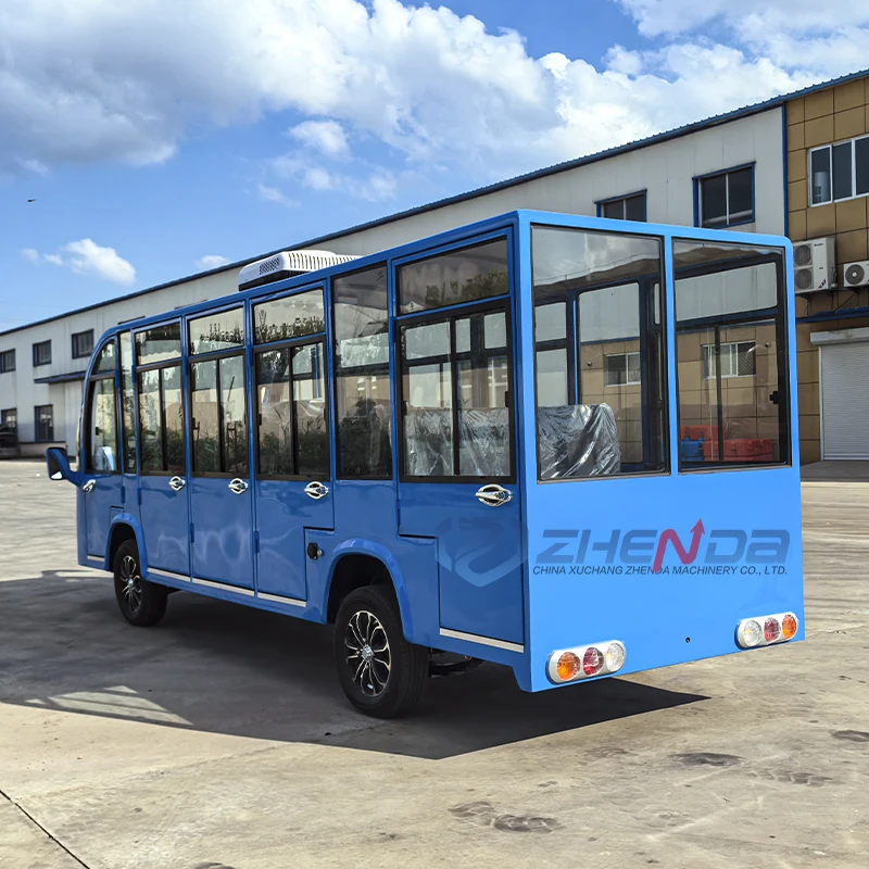Air-conditioned Mobile Transport Vehicle Best-selling Body Color Customized Van 8-23 Seater Bus