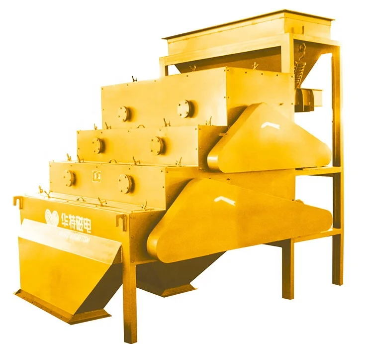 High Intensity Dry Rare Earth Magnetic Separator Powder Equipment for Fine Coarse Materials