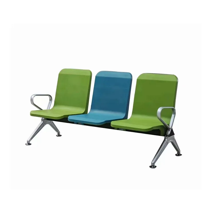 Seat Hospital Waiting Room Chair  PU Foam 2022 4-seater Green  Red Shine Blue  Furniture Cushion