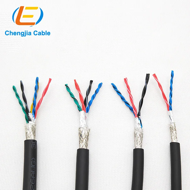 Twisted Pair Tinned Copper Shield Twisted Pair Cable Rs 485 Cable Servo Cable