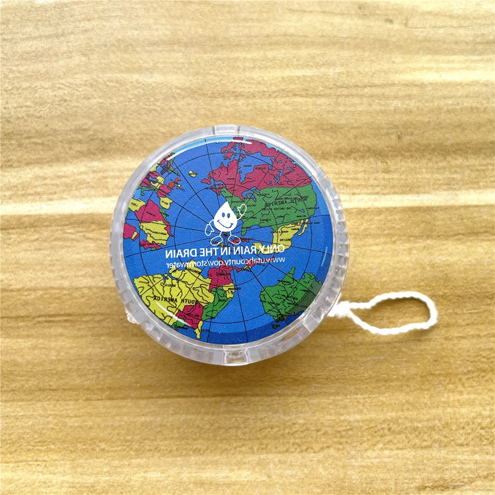 УФ-печать по индивидуальному заказу земляной шар икнография дизайн оптовая продажа дешевая мигающая светодиодная лампа yo игрушка для