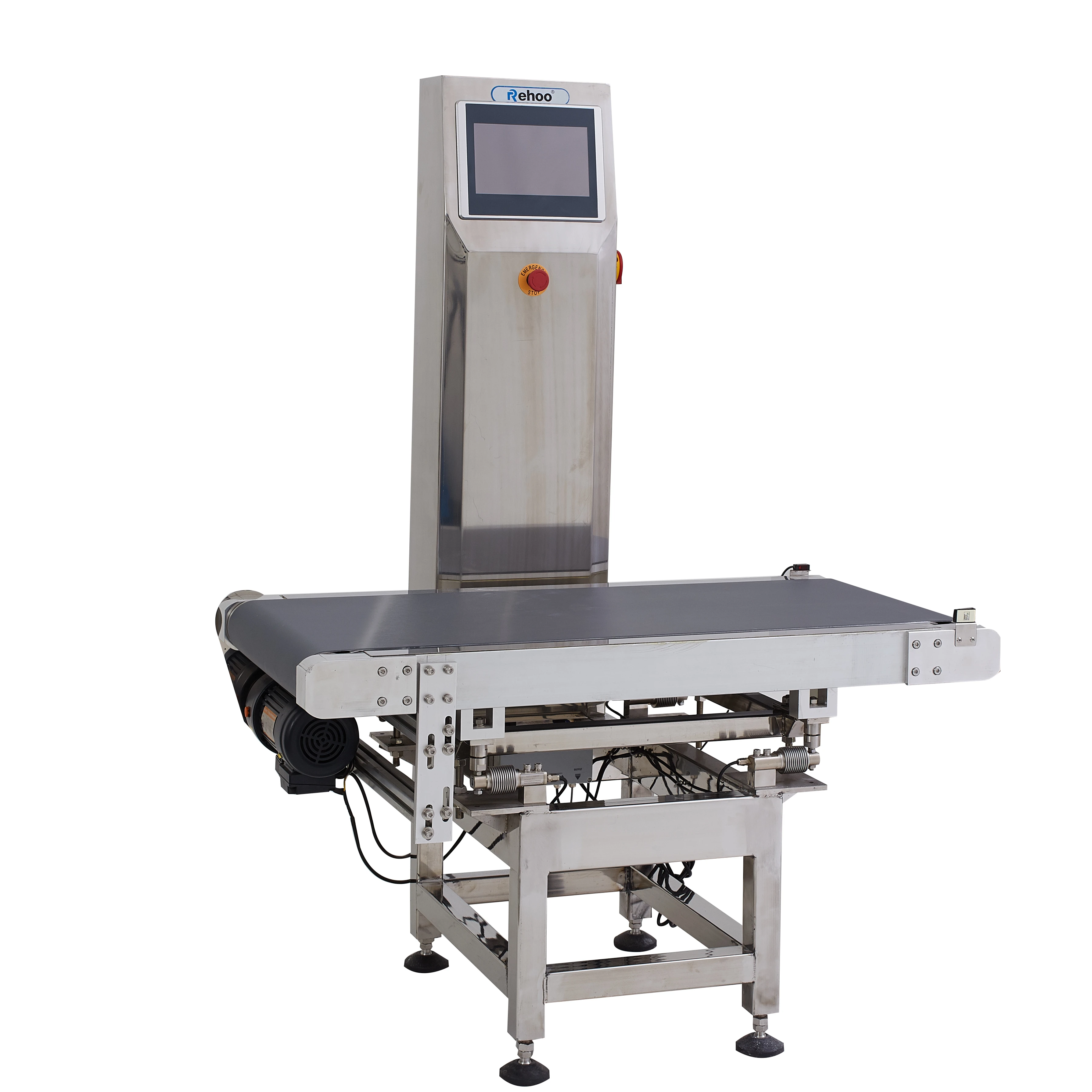 Rehoo CWC-M500 High-speed and High-Stability Online Electronic Conveyor Weighing System Check Weigher for Heavy Loading