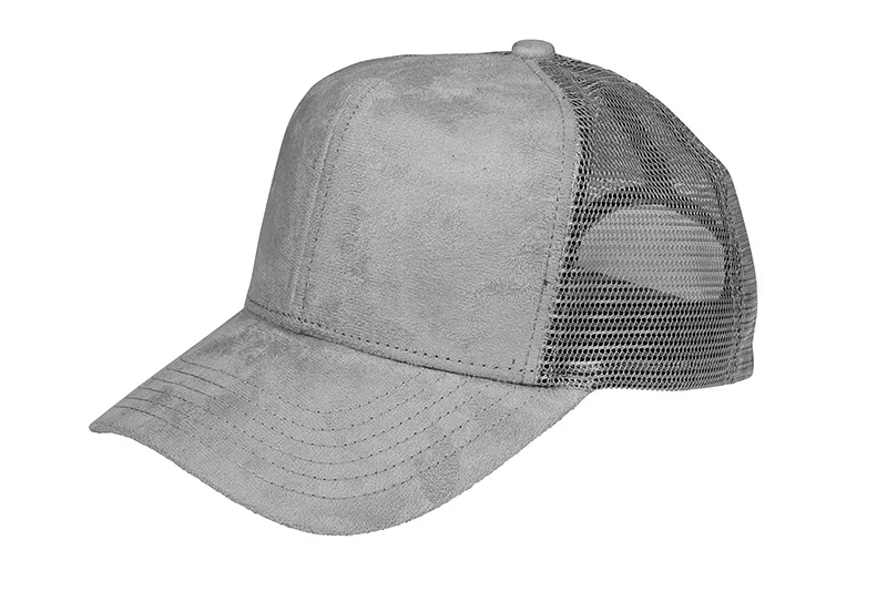 Custom Logo Blank Suede Trucker Hats Custom Mesh ,Gorras De Camionero Casquette Trucker ,Men Suede Baseball Cap Tucker Hats