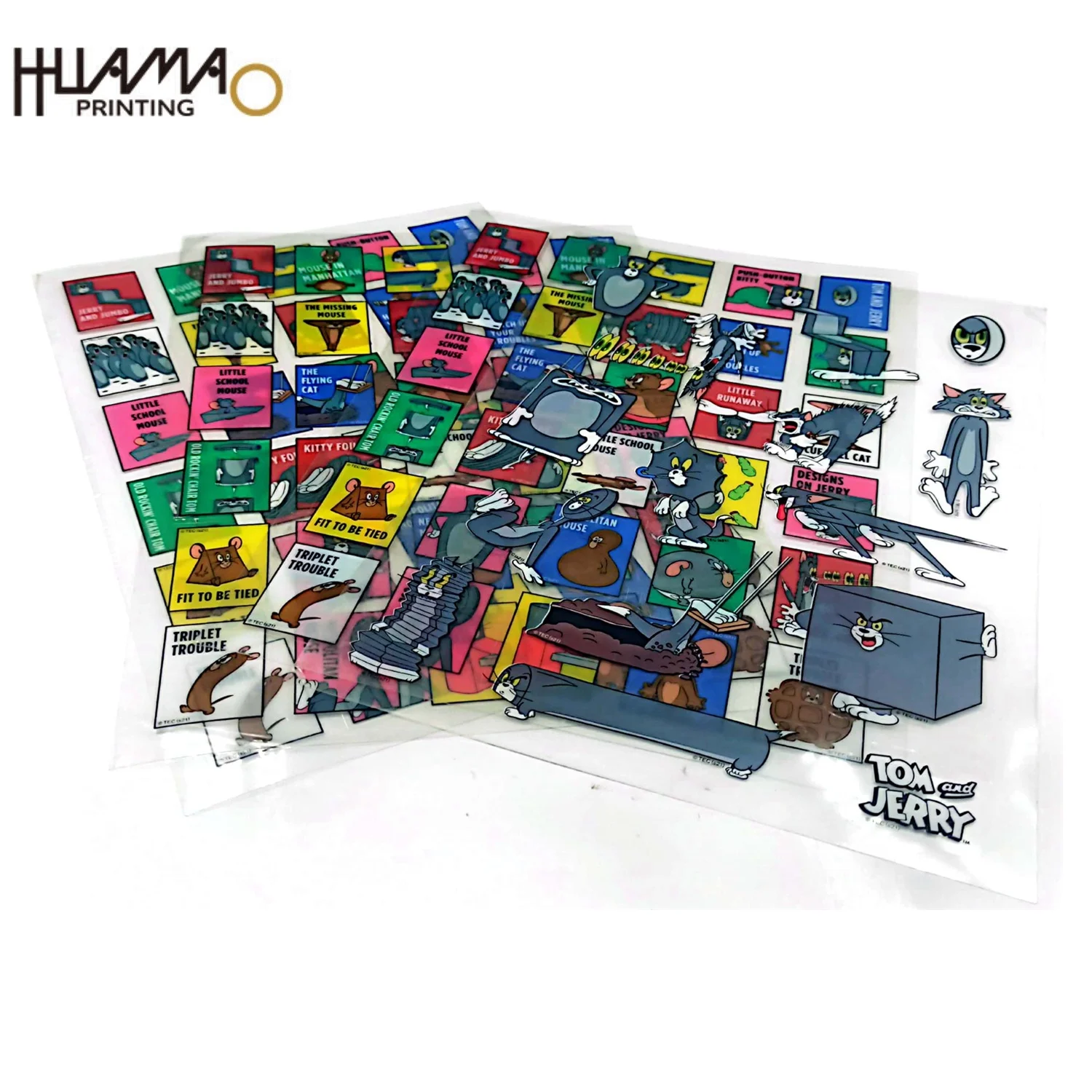 Huamao Custom Mailer Boxes A4 Paper 80 Gsm Bolsas De Papel Empty Window Cosmetic Skincare Cream Mailer Box Die Cut Stickers