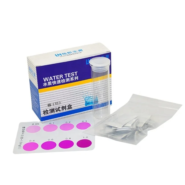 Lohand Rapid Test Series Wholesale Factory Price Hot Sale Lab Water Quality Analysis Chromium(VI) Test Kit