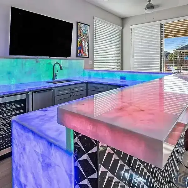 Metalux Customizable RGBIC Smd5050 24v Dream Chasing Dynamic Effect LED Panel Programmable 24V Batten Light High Auto