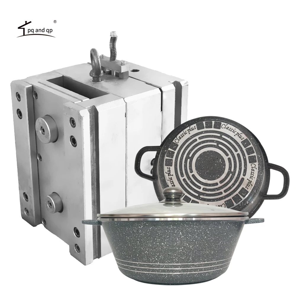 Die-casting Aluminum Cookware Sets Mold Custom High Quality Kitchen Cooking Pots Sets Aluminum Die Cast Mould Making