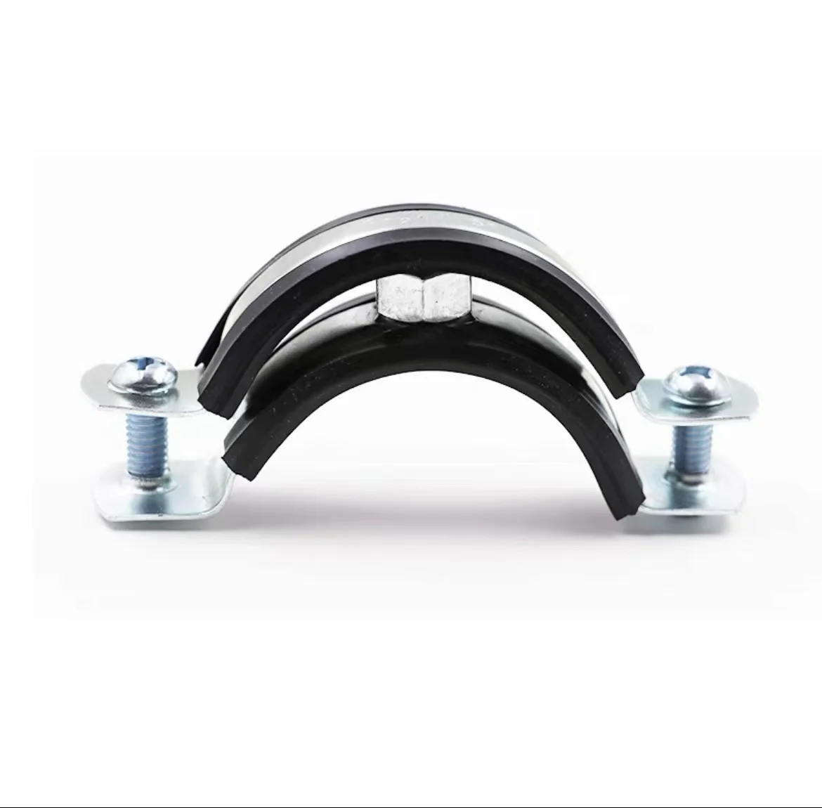 Wholesale of high-quality O-shaped clamp manufacturers with galvanized rubber anti-seismic clamps