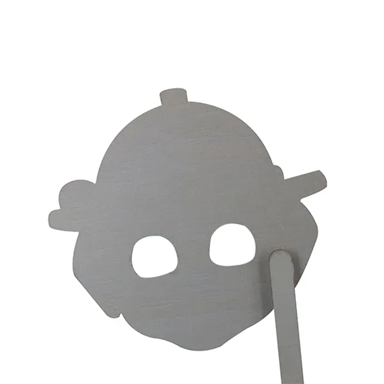 Unfinished 3mm Thick Wood Animal Masks for Kids Laser Cut and Polished Craft for Home Decor and Art Cut-Out Model