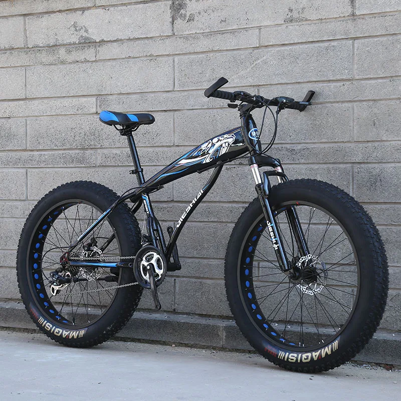 fat tire double disc brake 26 inch cheap adult bicycle snow beach bike//