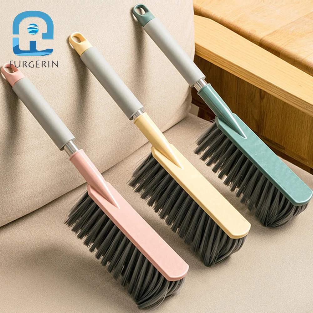 Lengthened Bedroom Cleaning Brush Bed Sofa Household Soft Bristle Car Long Handle Cleaning Brush Dust Cleaner Cleaning Tools