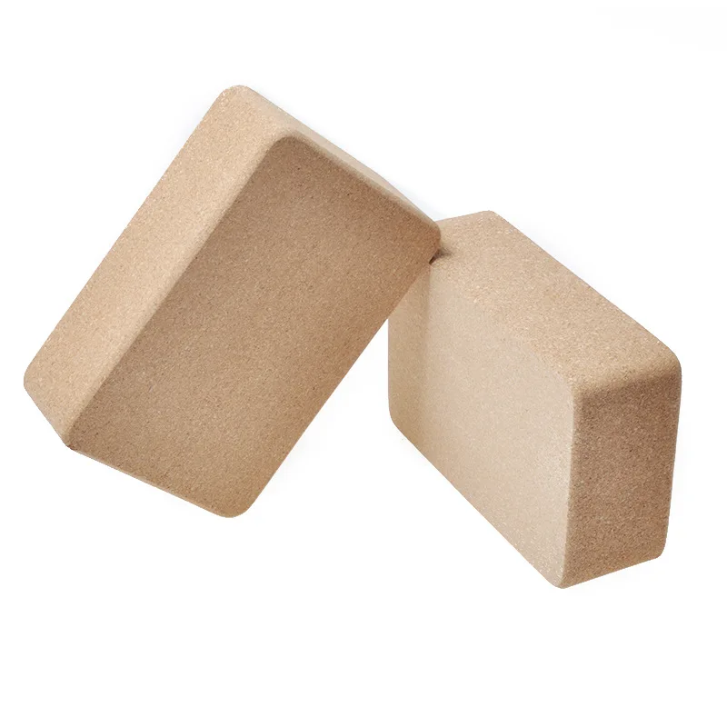 high density block yoga cork 100% in 3*6*9 inch