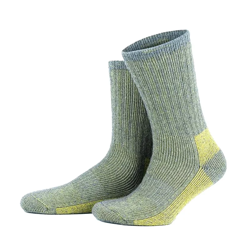 KT57 Custom Design Winter Thick Cashmere Socks Sports Alpaca Socks Warm Crew Non-slip Wool Ski Socks For Women Men