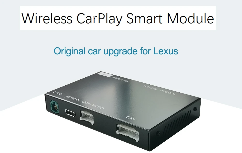 Беспроводной CarPlay для Lexus IS 2014-2019 с функциями Android Auto Mirror Link