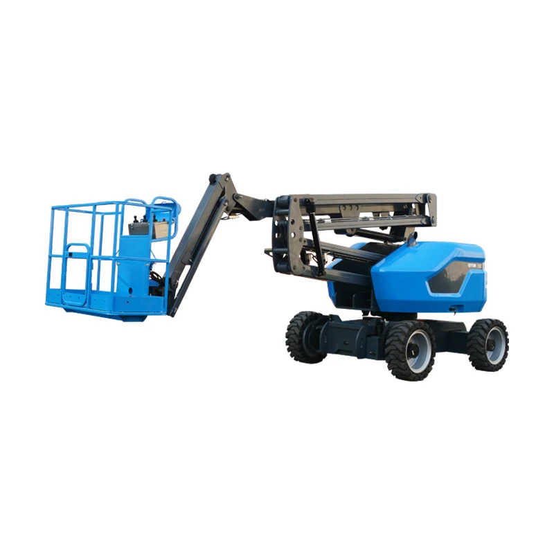 Qiyun 14m-25m Towable Self Propelled Articulated Boom Lift Aerial Lift for construction works