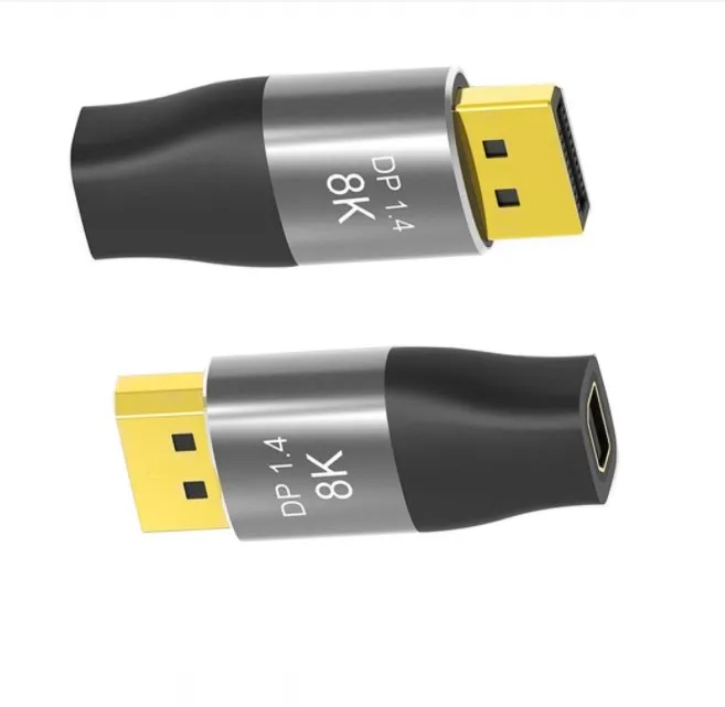 DP1.4 Мини dp к DP компьютерному адаптеру 8K @ 60Hz 4K @ 144HZ HD преобразователь