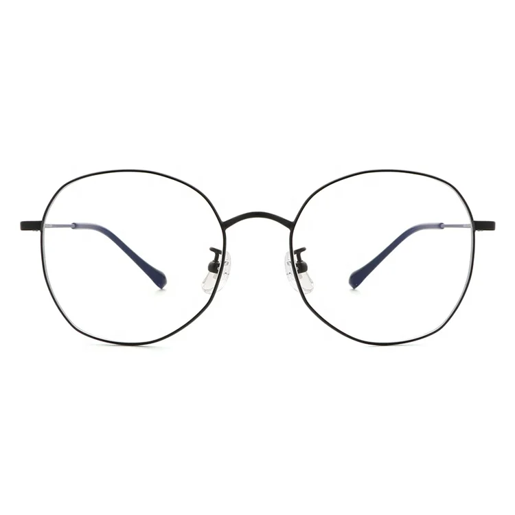 Aochi Top Quality Optical Titanium Glasses Woman Alloy Eyeglasses Frame For Men