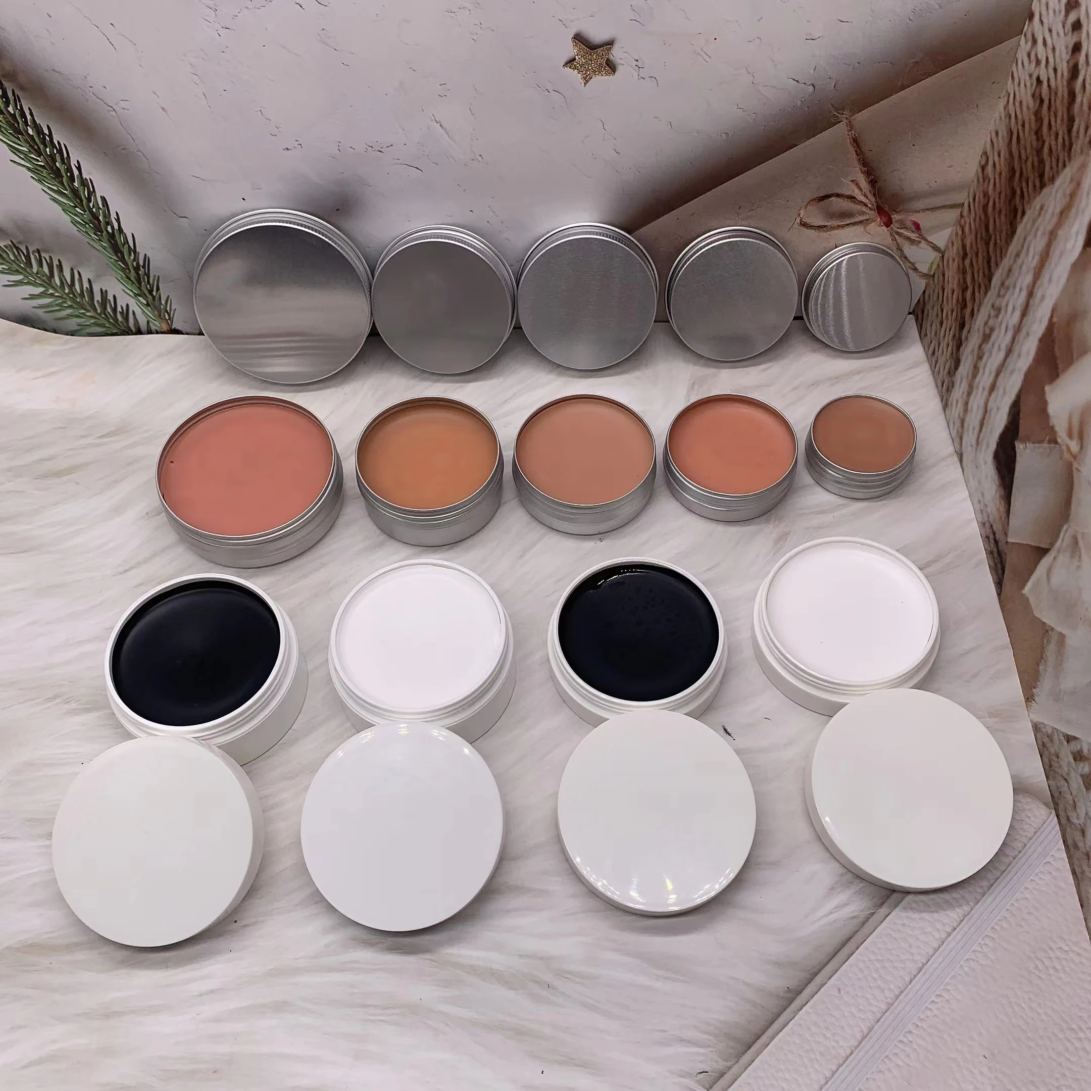 Pad Nose Halloween Face Painting Scars Knife Cosplay Flesh Color Cover Eyebrows Skin Wax Shaping Special Effects Makeup