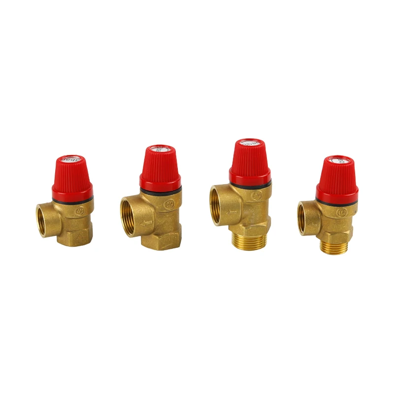 
Gas Burner High Pressure Brass Safety Relief Valve 
