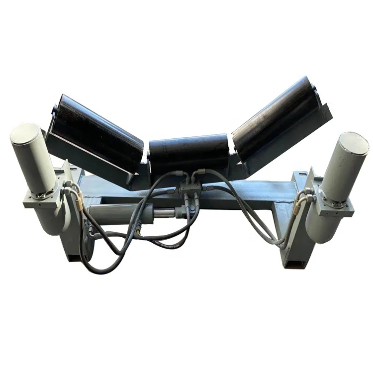 Гидравлический Самоцентрирующиеся переноски кронштейн холостого шкива подходит для односторонняя или двухсторонняя конвейерная лента