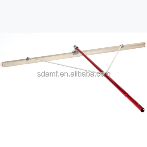 3m MAGNESIUM Aluminum ruler Bump Cutter  Check Rod  scraper concrete bull float customized floor polisher bull float