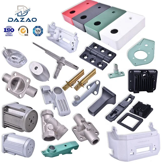 Machine Plastic Aluminum Prototype General aluminum/steel/brass/plastic Metal Rapid Prototyping Cnc Machining die casting Parts