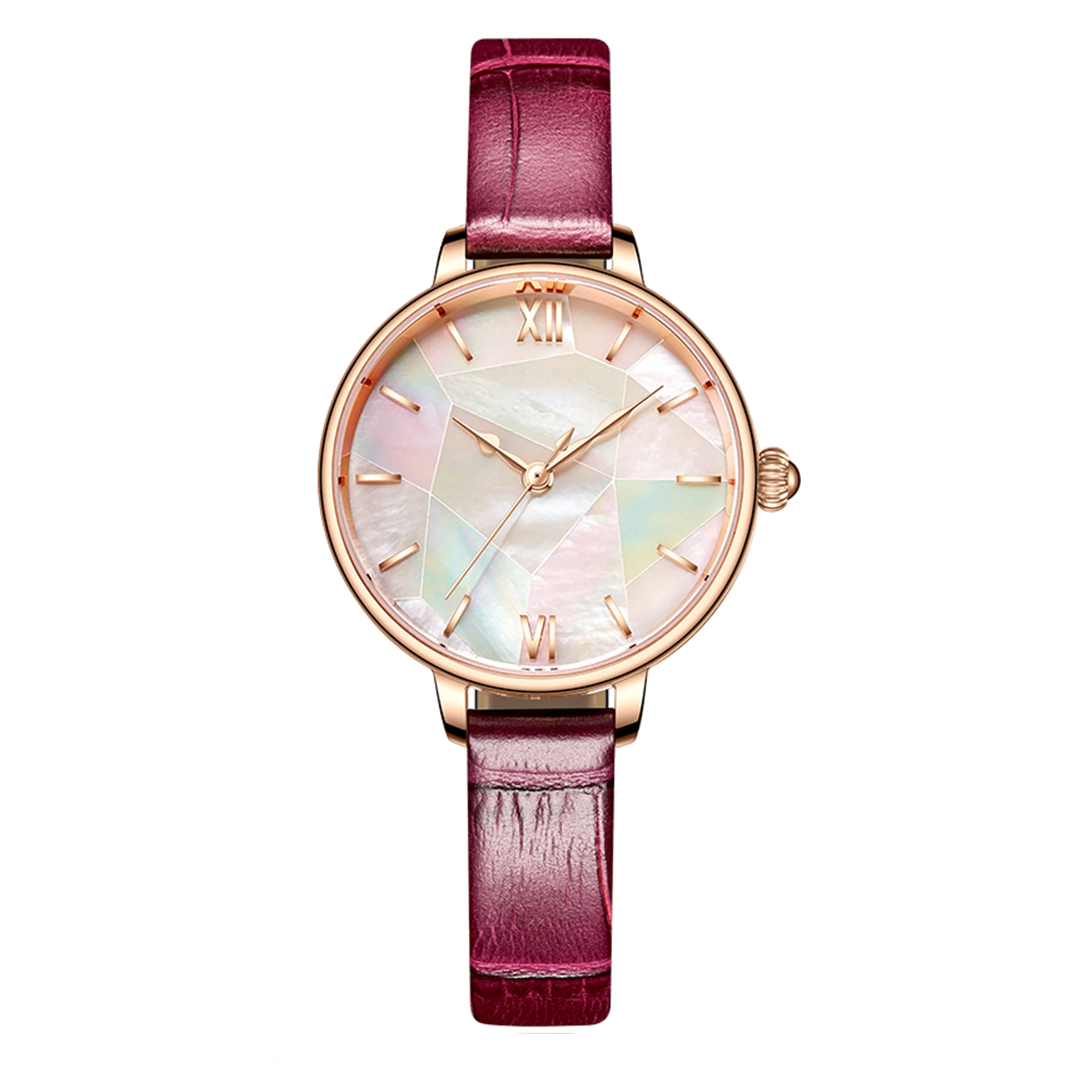 2021 New Design Ladies Pearl Watches Quartz Water Resistant Luxury Custom Logo Quartz Watch Woman