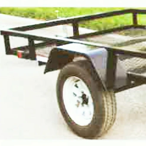 Display Racks Small Folding Motorcycle Trailer for Harley Motorbike